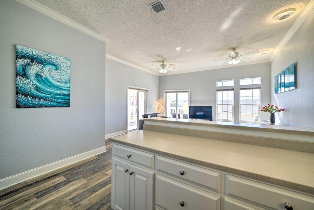 Sunny Pcb Home With Balcony Steps To The Beach! Panama City Beach Eksteriør billede