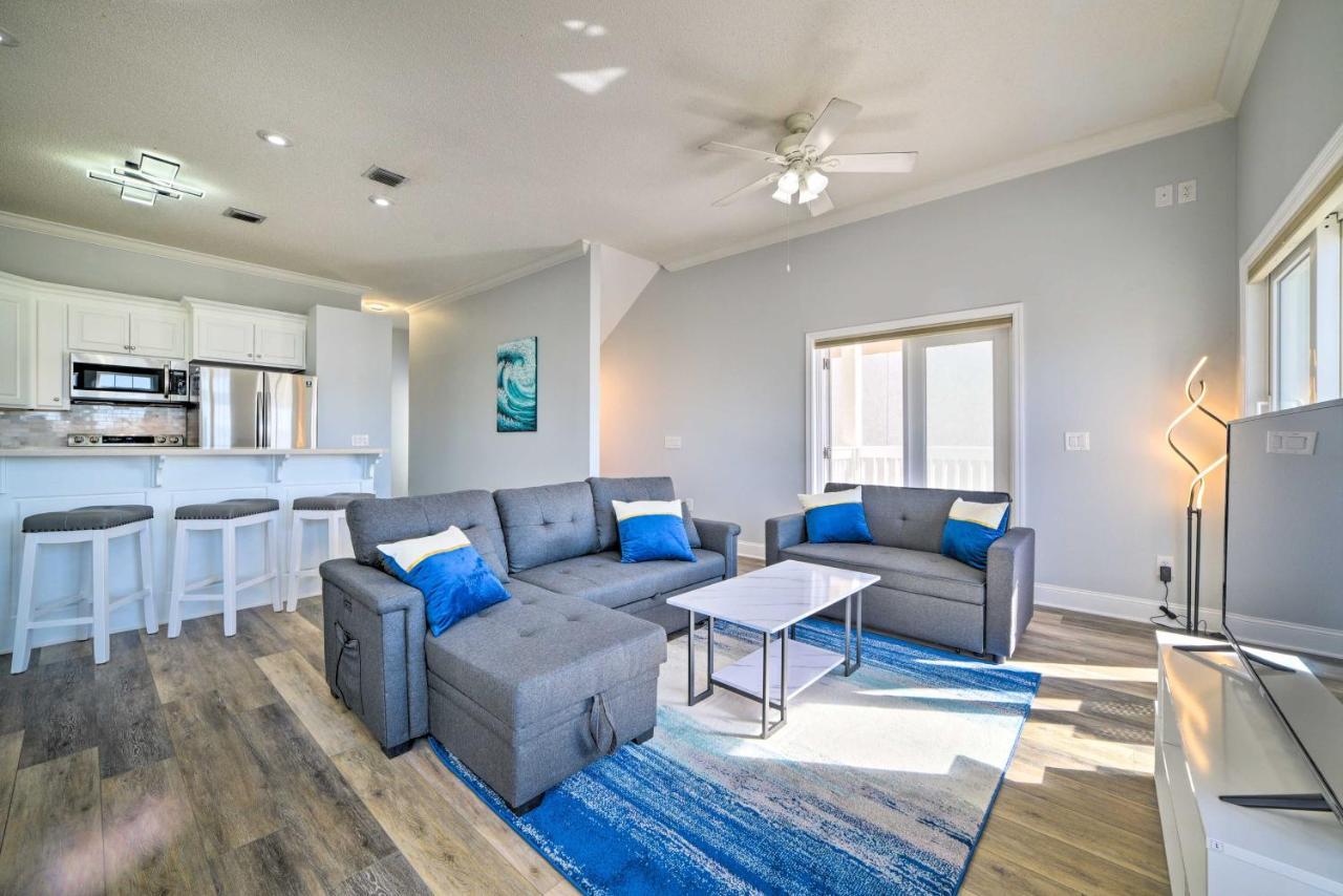 Sunny Pcb Home With Balcony Steps To The Beach! Panama City Beach Eksteriør billede