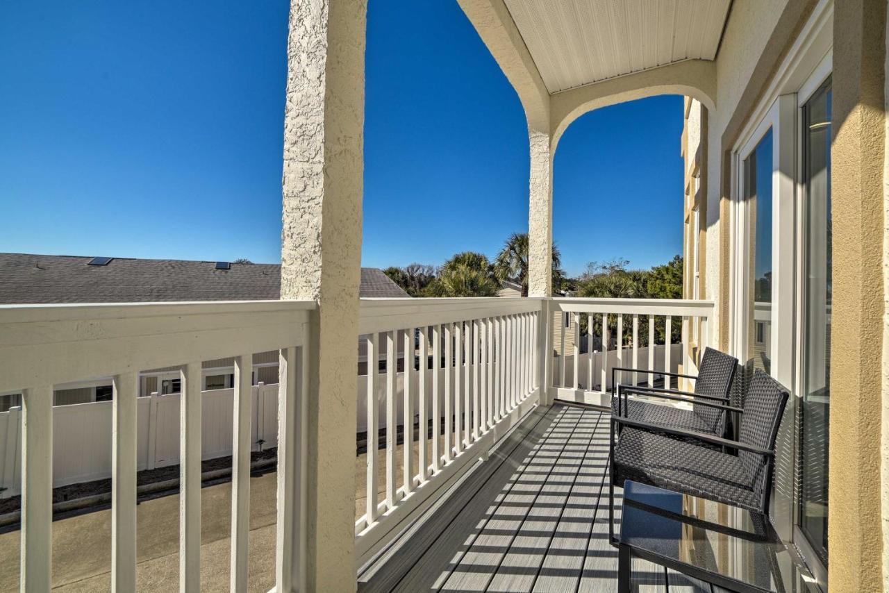 Sunny Pcb Home With Balcony Steps To The Beach! Panama City Beach Eksteriør billede