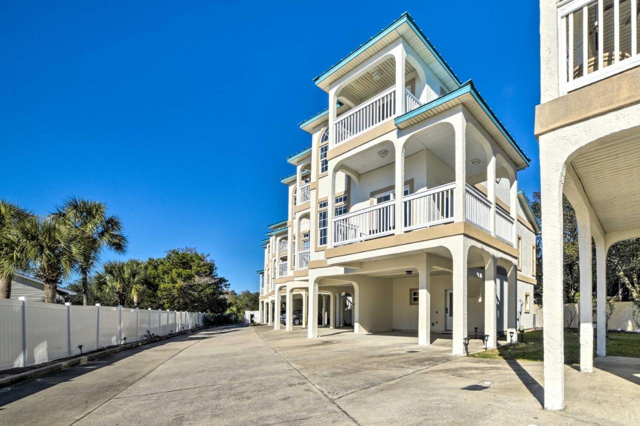Sunny Pcb Home With Balcony Steps To The Beach! Panama City Beach Eksteriør billede