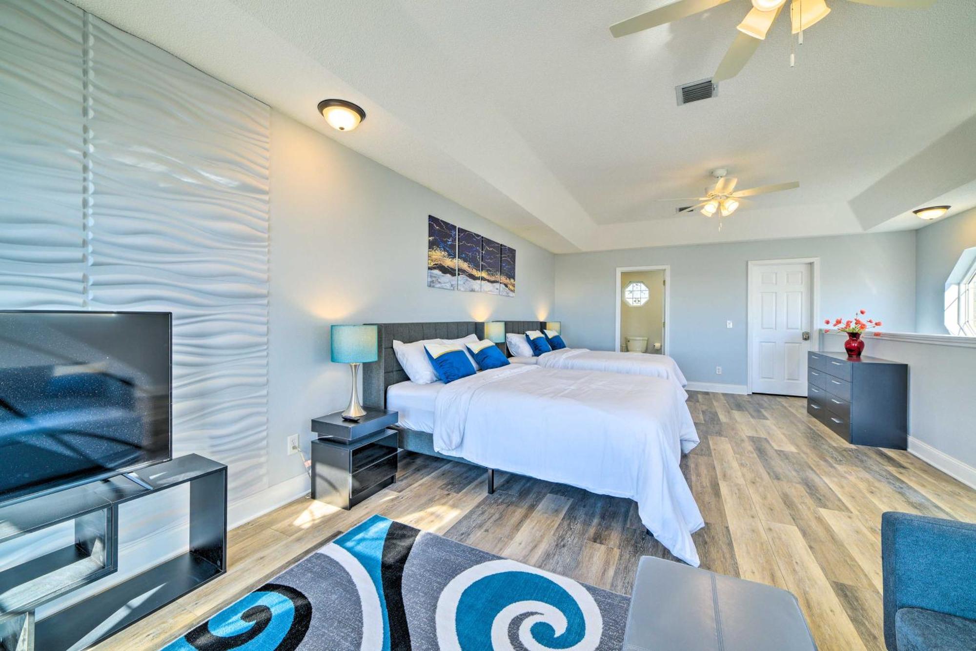 Sunny Pcb Home With Balcony Steps To The Beach! Panama City Beach Eksteriør billede