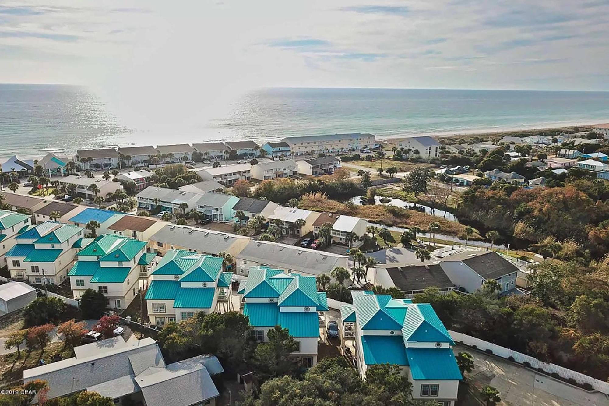 Sunny Pcb Home With Balcony Steps To The Beach! Panama City Beach Eksteriør billede